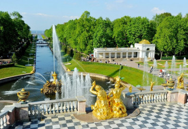 Экскурсия в Петергоф (для школьных групп). Санкт-Петербург - Петергоф