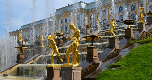 Экскурсия в Петергоф (для школьных групп). Санкт-Петербург - Петергоф