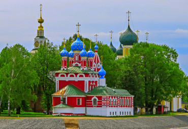 Под княжеским стягом. Москва ‒ Сергиев Посад ‒ Александров ‒ Углич - Мышкин ‒ Мартыново ‒ Борисоглебский.