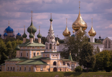 Под княжеским стягом. Москва ‒ Сергиев Посад ‒ Александров ‒ Углич - Мышкин ‒ Мартыново ‒ Борисоглебский.