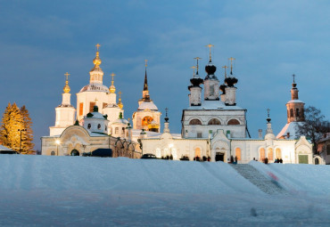 Новогоднее настроение в гостях у Деда Мороза в Великом Устюге. Котлас Южный - Великий Устюг.