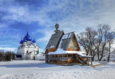 Северо-Восточная Русь на Новогодние праздники. Москва (ВДНХ) - Сергиев Посад - Переславль-Залесский - Ростов Великий - Ярославль - Кострома - Иваново - Суздаль.