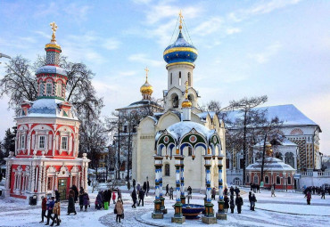 Новый год в Сергиевом Посаде. Москва - Сергиев Посад.