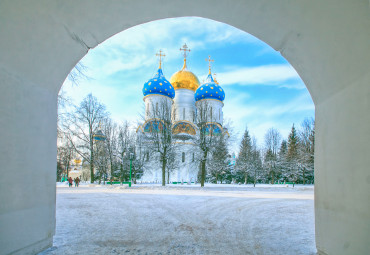 Новый год в Сергиевом Посаде. Москва - Сергиев Посад.