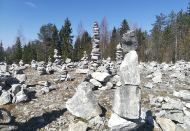 Карельские утёсы. Петрозаводск - Марциальные воды - Гирвас - Белая Гора - Кивач - Петрозаводск