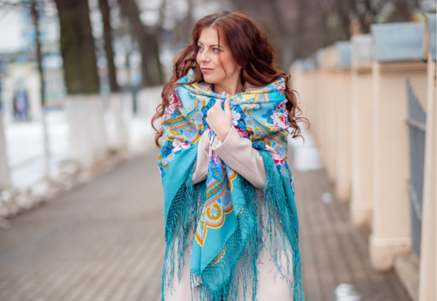 фирменный магазин "Павловопосадские платки" в Пскове