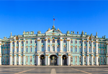 Летний сад и Эрмитаж. Санкт-Петербург