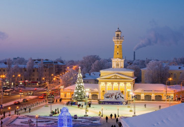 Сладкий Новый год в Ярославле. Москва - Переславль-Залесский – Ярославль – Кострома.