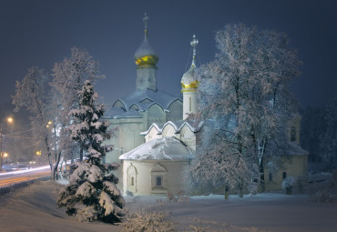 Новый год в Сергиевом Посаде. Москва - Сергиев Посад - Хотьково.