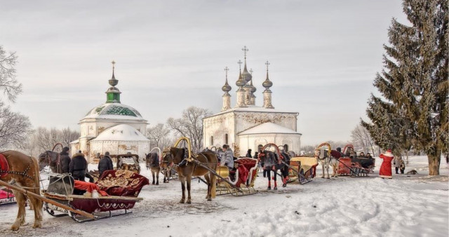 Новый год в Суздале. Москва - Суздаль - Владимир.