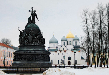 Новый год в Великом Новгороде. Москва - Вышний Волочек - Великий Новгород - Валдай.