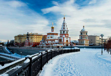 Тур «Зимнее очарование Байкала». Иркутск - Тальцы - Листвянка - Хужир.