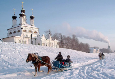 В краю сосен и берез ожидает Дед Мороз. Котлас - Ядриха - Великий Устюг.