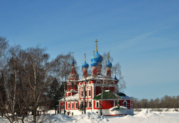 Уездный город - Новогодние праздники. Москва - Калязин - Углич - Мышкин - Мартыново.