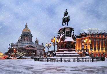 Новогодний Санкт-Петербург. Пушкин - Павловск.