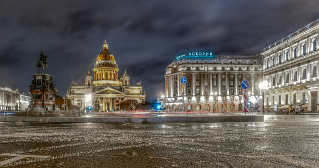 Новогодняя мозаика. Санкт-Петербург - Петергоф - Пушкин.