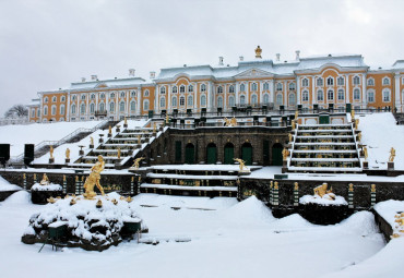 Новогодняя мозаика. Санкт-Петербург - Петергоф - Пушкин.