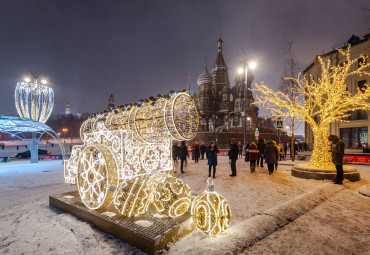 Недорогой новогодний тур в Москву.