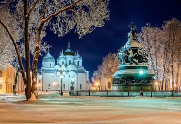 Вдоль реки Волхов. Москва - Вышний Волочек - Старая Русса - Псков - Изборск - Печоры - Пушкинские Горы - Великий Новгород.