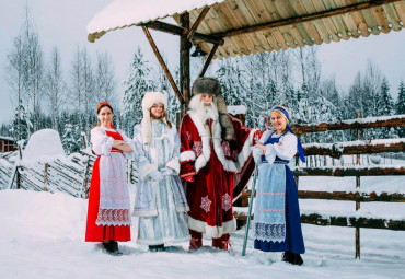 « Новый год в карельском стиле. Все включено!» с проживанием на загородной базе отдыха «Карелия». Петрозаводск - Кондопога