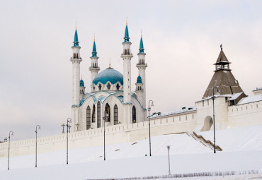 Знакомство с Казанью (на зимние каникулы) автобусом из Саратова. Саратов - Казань - Саратов