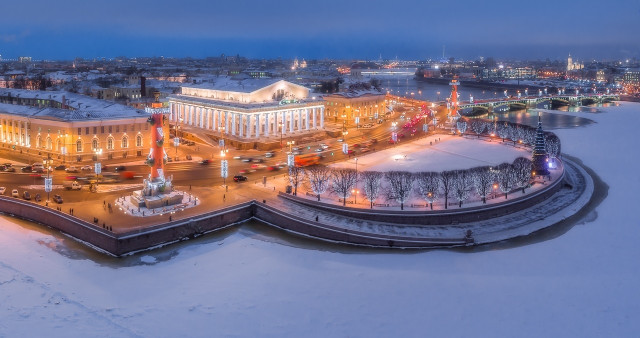 Новогодняя прогулка по Петербургу. Санкт-Петербург - Пушкин - Санкт-Петербург