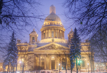 Новогодняя прогулка по Петербургу. Санкт-Петербург - Пушкин - Санкт-Петербург