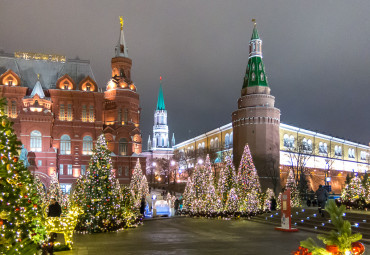 Новогодний тур в Москву + NEW: с поездкой в парк "Патриот" автобусом из Саратова. Саратов - Москва - Кубинка - Саратов