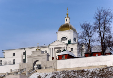 Новогодний Сыр-Бор по-Французски. Москва - Венев - Богородицк - Елец - Задонск - д. Масловка - Москва