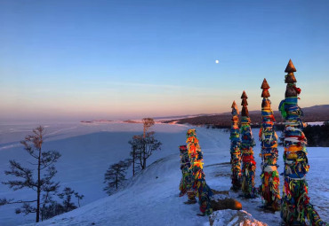 Новый год на Байкале. Владивосток - Иркутск - Хужир.