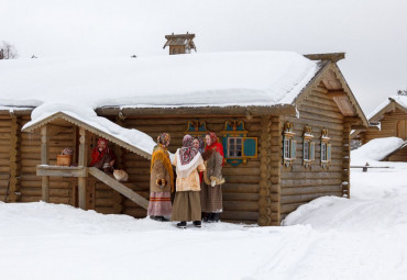 Кенозерское новогодие. ст.Плесецкая - Вершинино - Анфаловская - Шишкина - Поча - Филипповская - Усть-Поча.