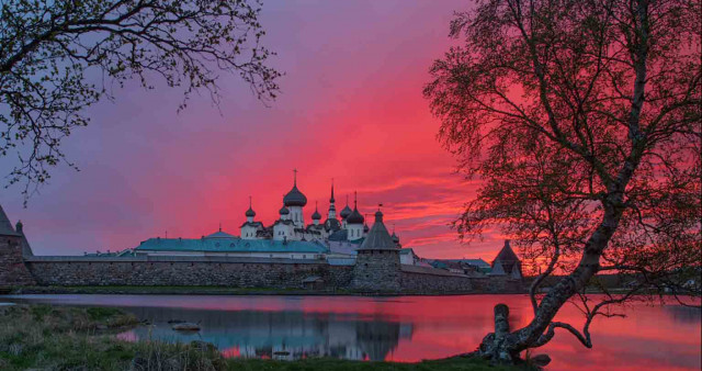 Золотая осень на Соловках. Кемь - Рабочеостровск - Соловецкий.