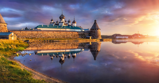 Соловки для туристов из Мурманска. Кемь - Рабочеостровск - Соловецкие острова.