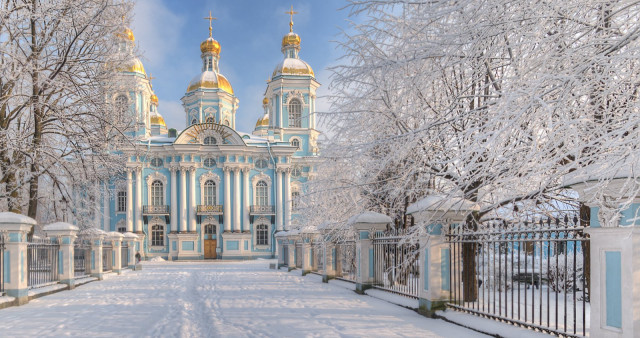 Зимняя Нева. Санкт-Петербург - Петергоф - Пушкин (Царское Село) - Санкт-Петербург