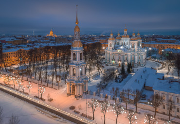 Зимняя Нева. Санкт-Петербург - Петергоф - Пушкин (Царское Село) - Санкт-Петербург