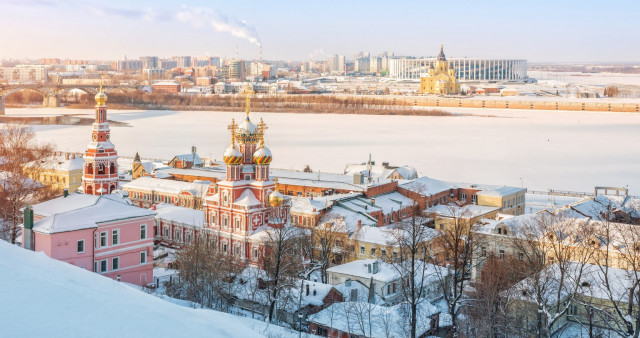 Новогодние каникулы в Нижнем Новгороде. Нижний Новгород - Арзамас - Дивеево - Большое Болдино - Семёнов - Городец - Нижний Новгород