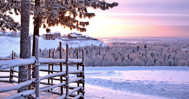 Узоры северной зимы. Архангельск