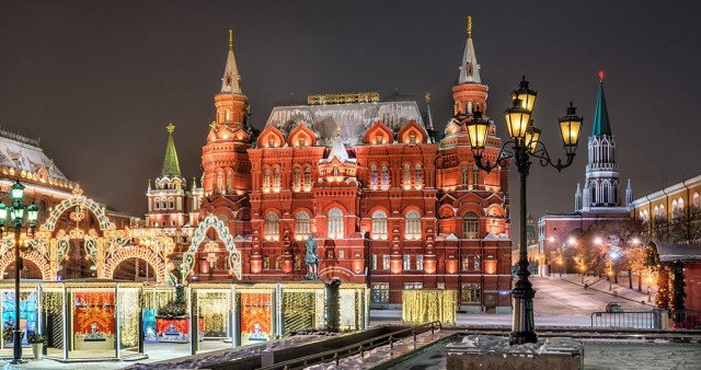 Московский экспромт на Рождество.