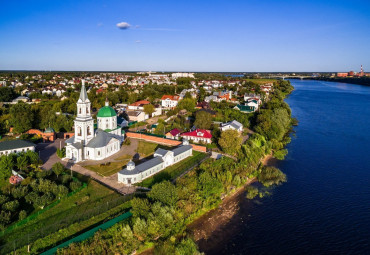 Москва - Вязьма - Смоленск - Пушкинские горы - Псков - Печоры - Изборск - Старая Русса - Великий Новгород - Тверь.