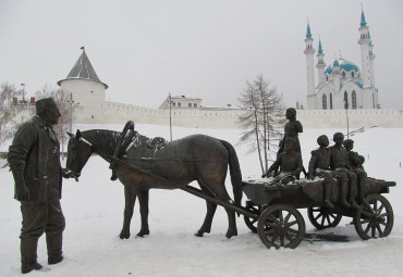 Новогодняя сказка в Казани. Раифа.