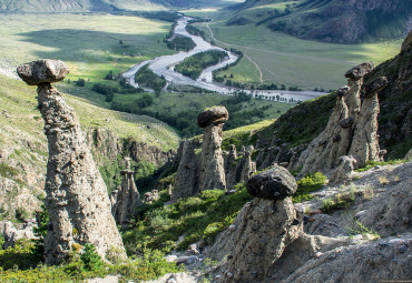 Золотое кольцо Алтая. Горно-Алтайск - Артыбаш - Акташ - Коо - Чибит - Горно-Алтайск