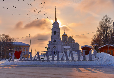 Новый год во Владимире. Москва - Суздаль.