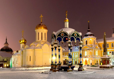 Новогодняя сказка в Переславле-Залесском. Москва - Сергиев Посад - Ростов Великий.