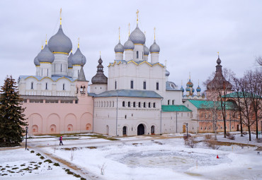 Новогодняя сказка в Переславле-Залесском. Москва - Сергиев Посад - Ростов Великий.