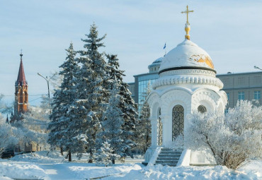 Новогодний тур «Гуляния на Байкале». Иркутск - Листвянка - Тальцы.