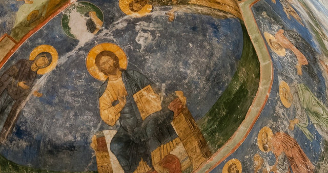 Спасо-Преображенский собор Мирожского монастыря (XII в.)