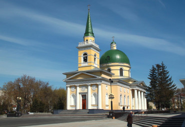 Столица белой России - Сибирь. Омск - пос. Большеречье - с. Азово - Омск