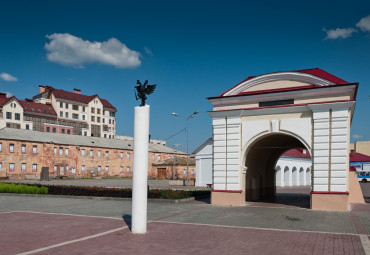 Столица белой России - Сибирь. Омск - пос. Большеречье - с. Азово - Омск