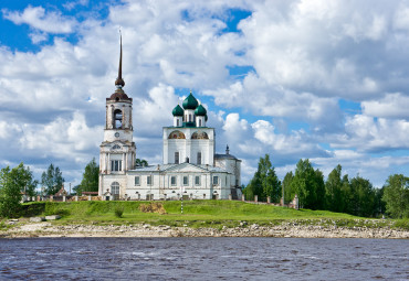 Сольвычегодск - Великий Устюг - Тотьма. Южный Котлас - Вологда.