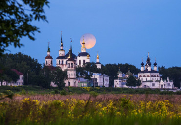 Сольвычегодск - Великий Устюг - Тотьма. Южный Котлас - Вологда.